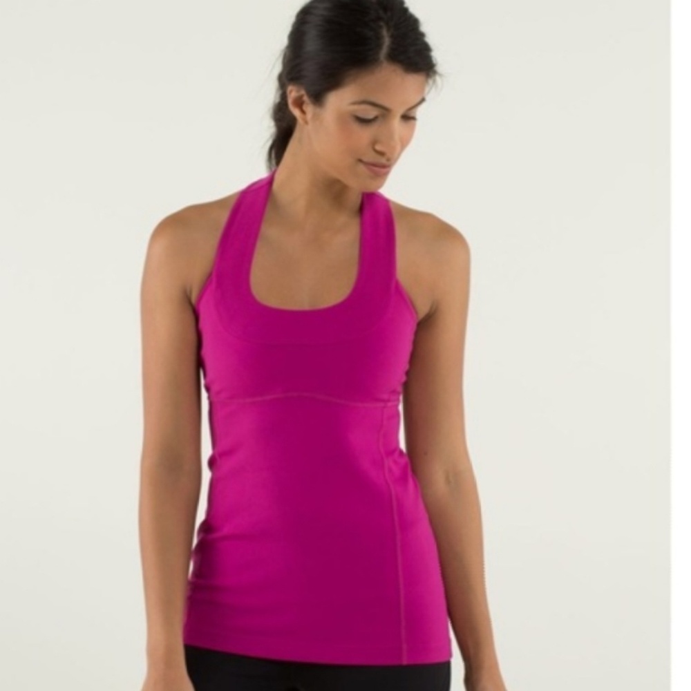 Lululemon tank racerback pink